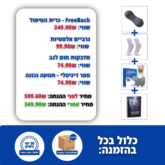 FreeBack - כרית טיפולית לגב