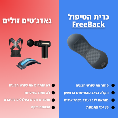 FreeBack - כרית טיפולית לגב