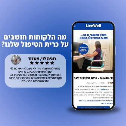 FreeBack - כרית טיפולית לגב